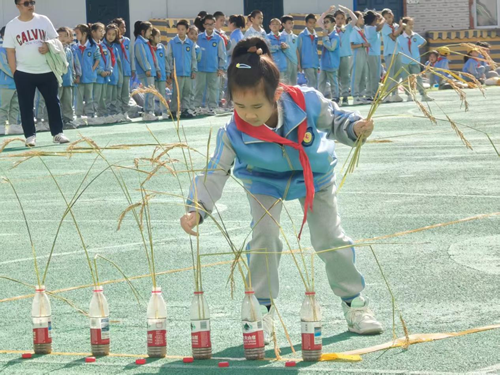 佳木斯市光复小学举办“庆丰收 享运动 乐成长”主题活动(图2)