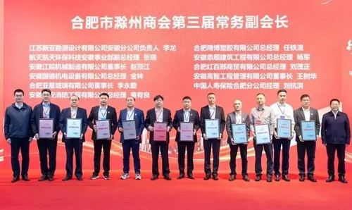 	庐州潮涌双城和鸣 琅琊新韵扬帆启程合肥市滁州商会第三届会员代表大会暨换届大会隆重举行(图9)